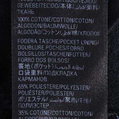 Balenciaga 23SS Super Destroyed Baggy Jeans Black Size S