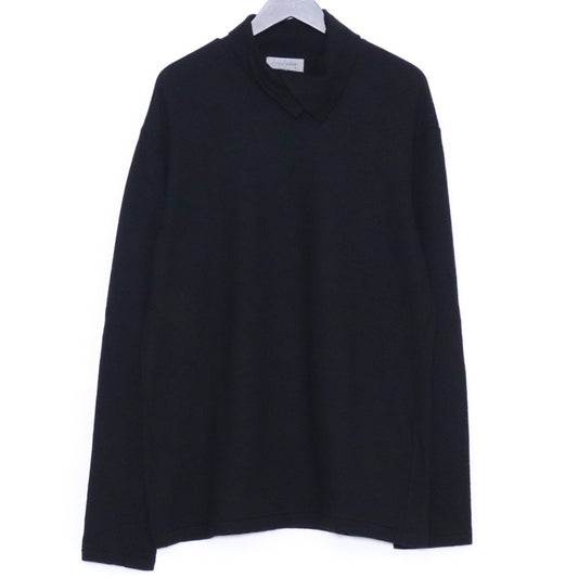 YOHJI YAMAMOTO POUR HOMME 22AW Super120 T-Shirt Black Size 3