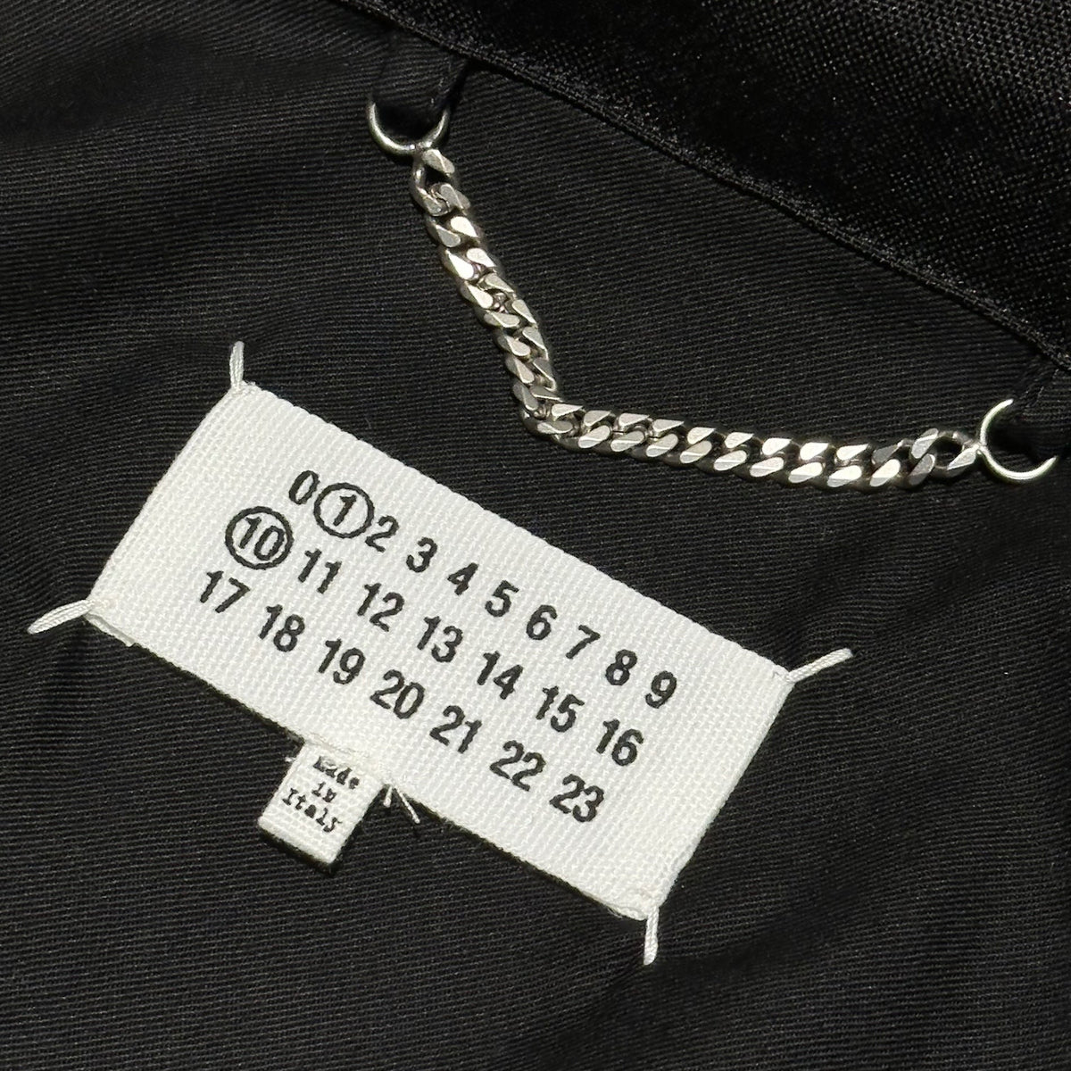 MAISON MARGIELA 24SS Invitation Zip Nylon Coat Size 42