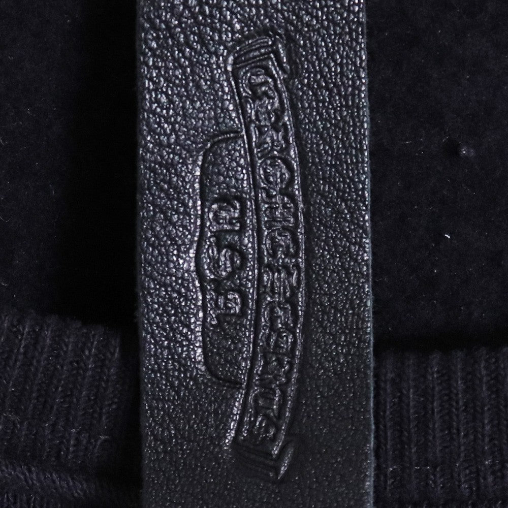 CHROME HEARTS Y NOT Cemetery Cross Sweatshirt Black Size L