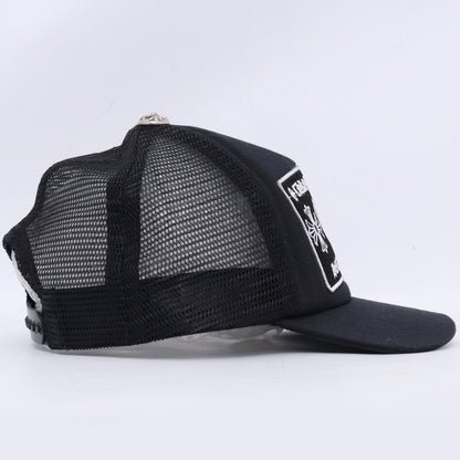CHROME HEARTS Kids Trucker Cap Black Size ONE SIZE