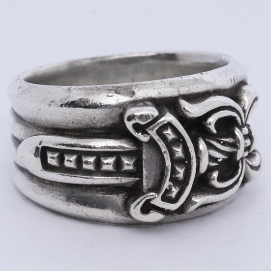 CHROME HEARTS DAGGER RING Silver Ring Size ONE SIZE