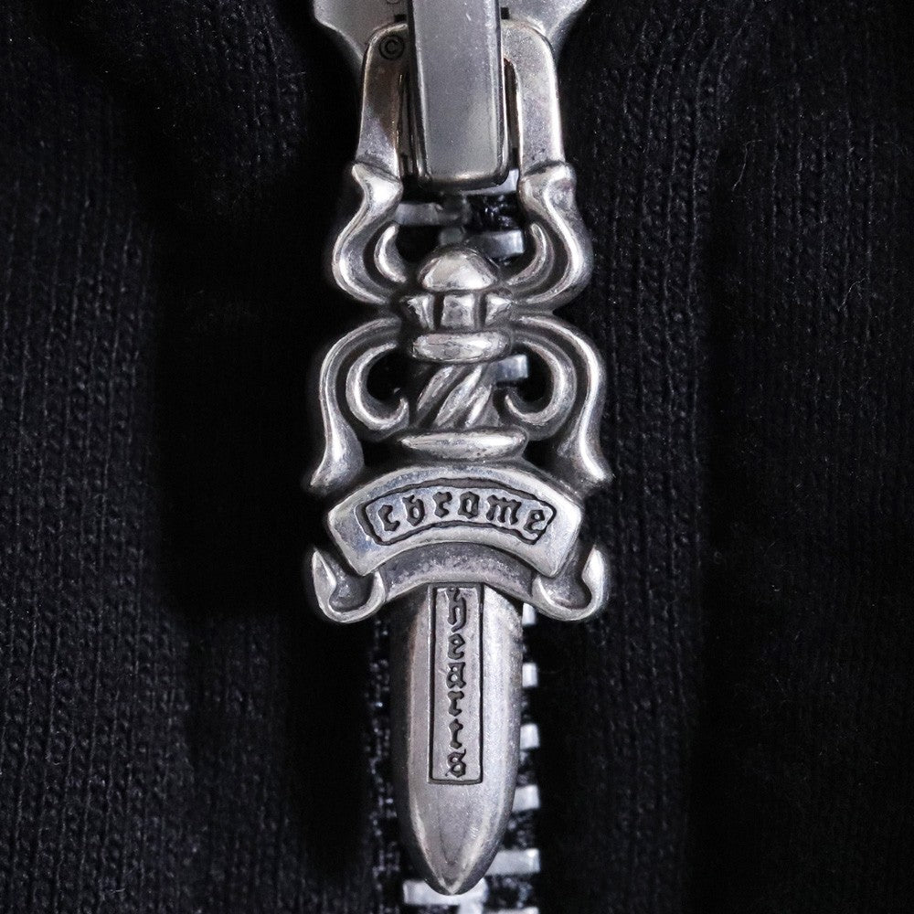 CHROME HEARTS Tokyo Ltd Back Horseshoe Hoodie Black Size M