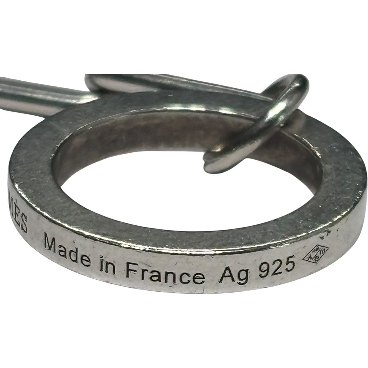 HERMES Chaine d'Ancre Game Chain Necklace Silver