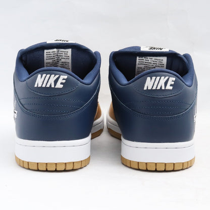 Supreme Dunk Low OG QS Gold/Navy Sneakers Size 28.5cm