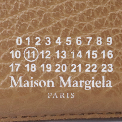 Maison Margiela Brown Leather Envelope Mini Wallet Size F