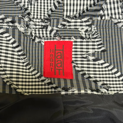 HaaT ISSEY MIYAKE 2019AW Leaf Pattern Long Coat Size 4