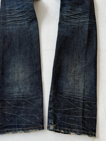 MARITHÉ+FRANÇOIS GIRBAUD Back Design Denim Jeans Size S