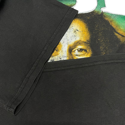 BOB MARLEY 90s Smile Jamaica Rap Tee T-Shirt Size XL