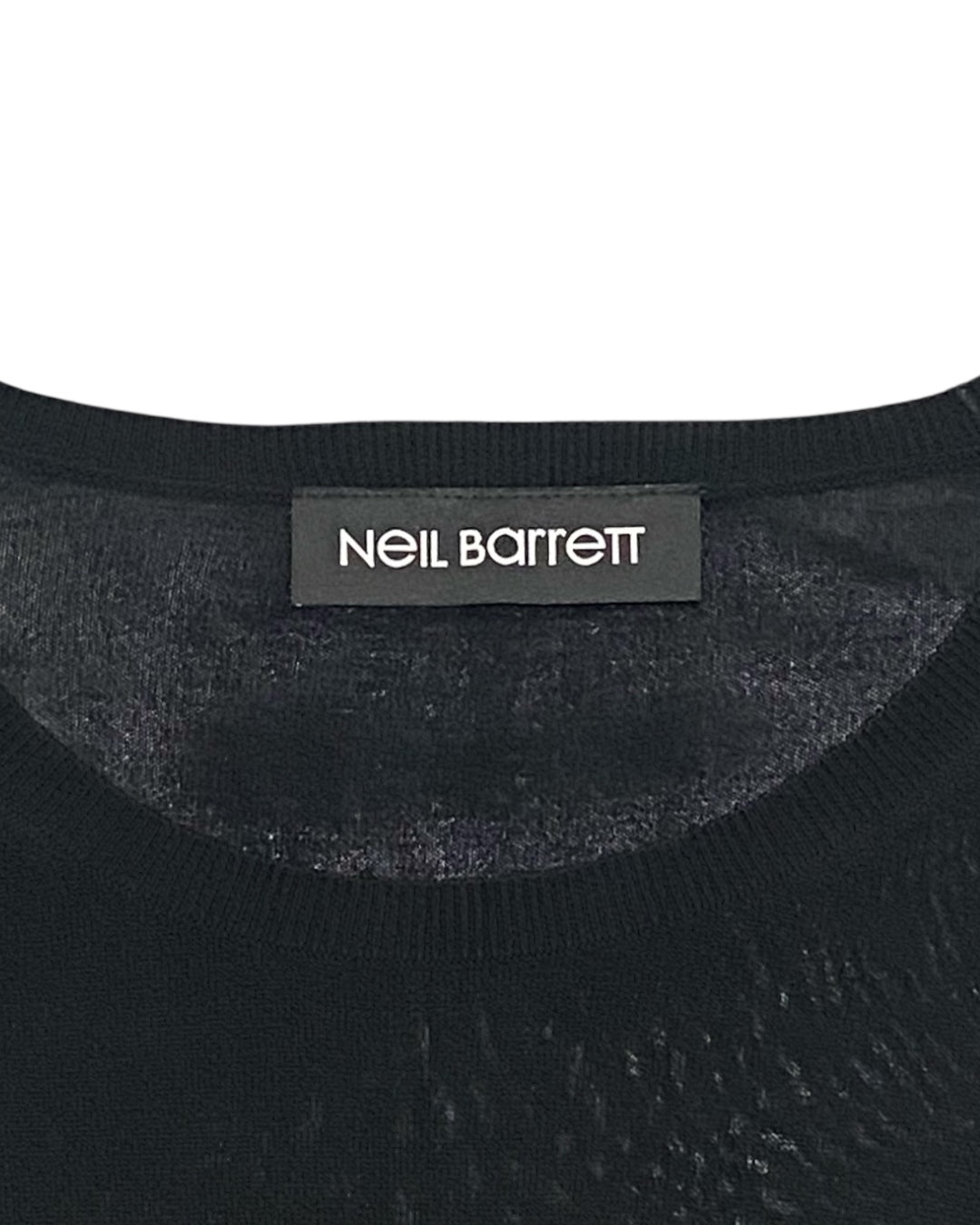 Neil Barrett Color Block Knit Sweater