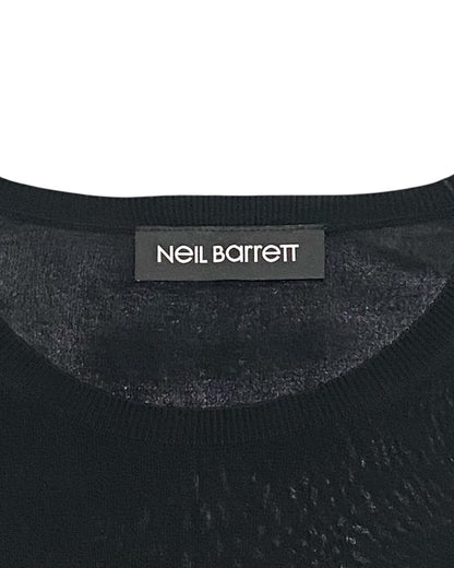 Neil Barrett Color Block Knit Sweater