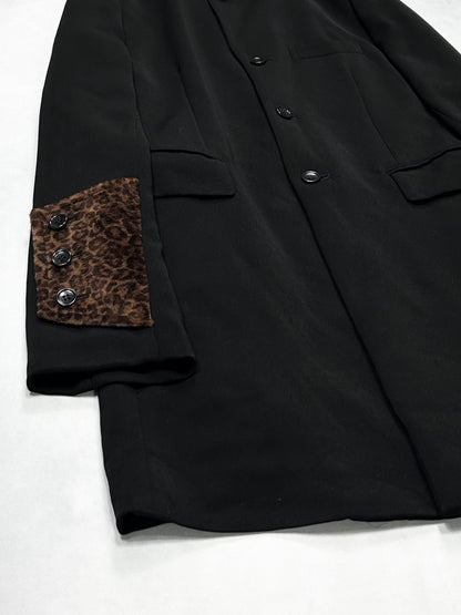 Comme des Garcons Leopard Flap Ester Tailored Jacket Size M