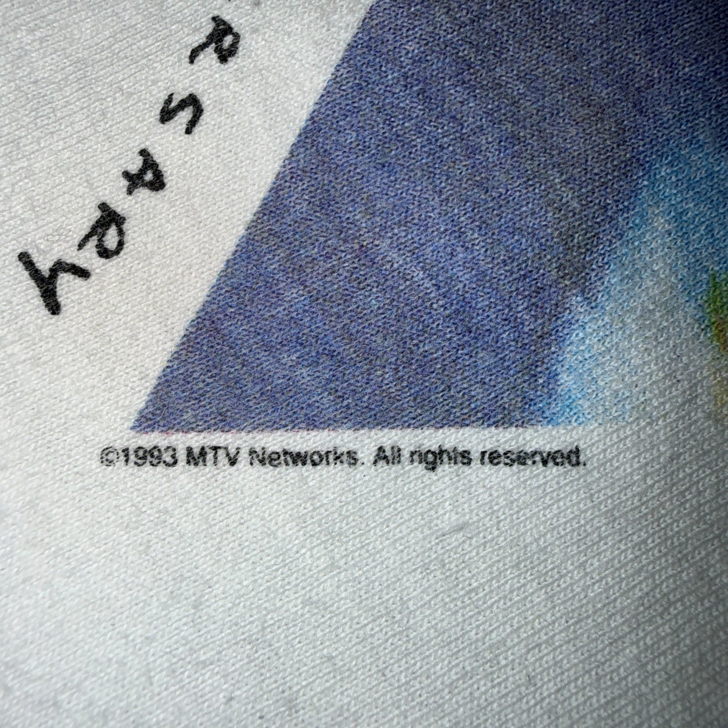 MTV 90s Vintage 1993 VMA Double-Sided T-Shirt Size XL