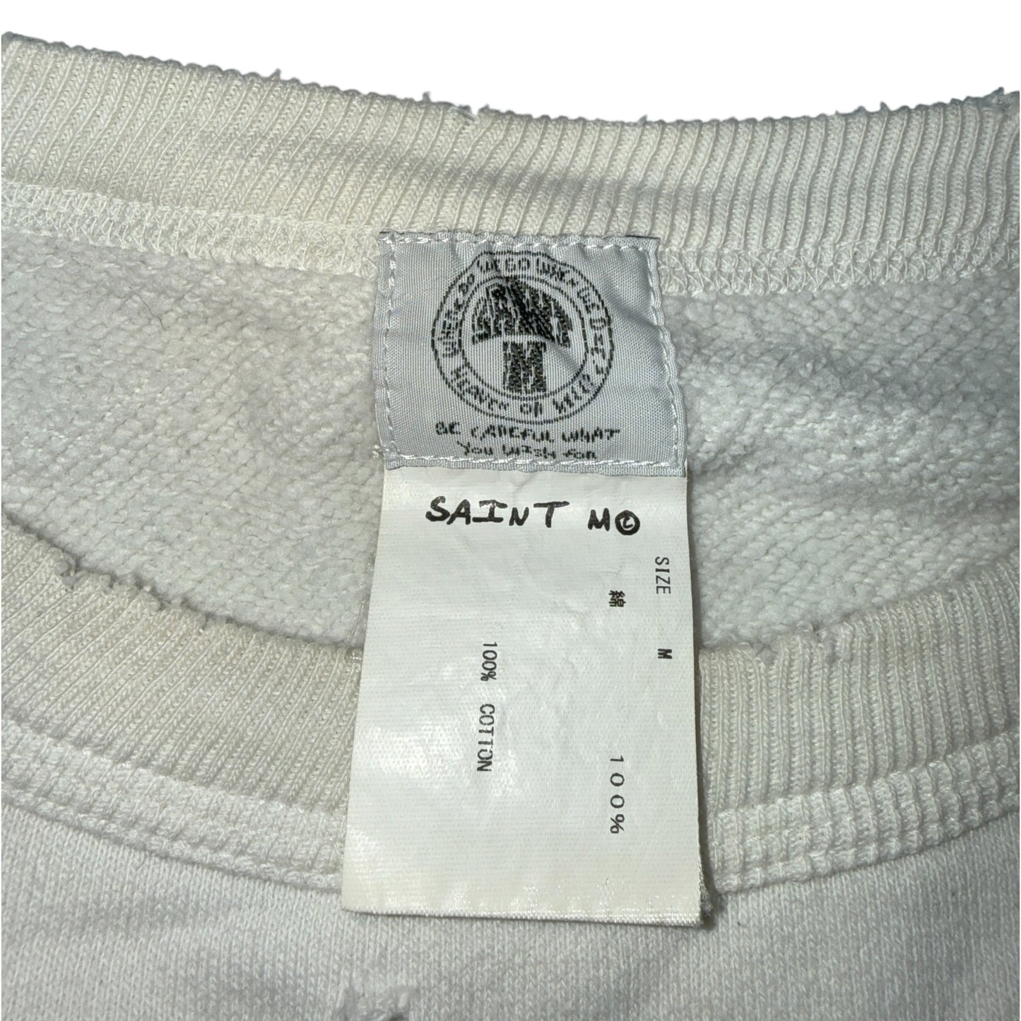 Saint Michael 21SS Sweatshirt White Size M