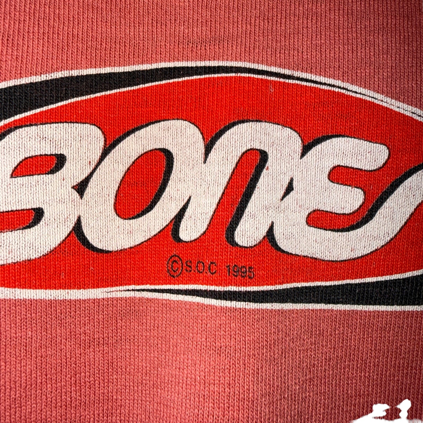 POWELL PERALTA 90s BONES Oval Logo Skate T-Shirt Size L