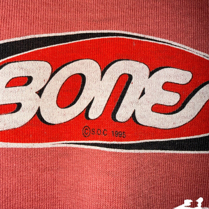 POWELL PERALTA 90s BONES Oval Logo Skate T-Shirt Size L