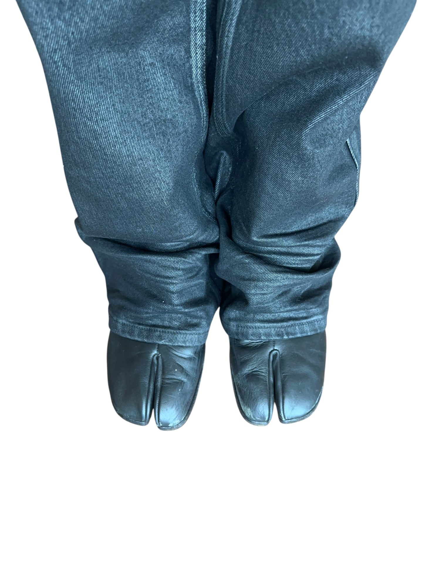 Maison Margiela Black 6cm Heel Tabi Boots
