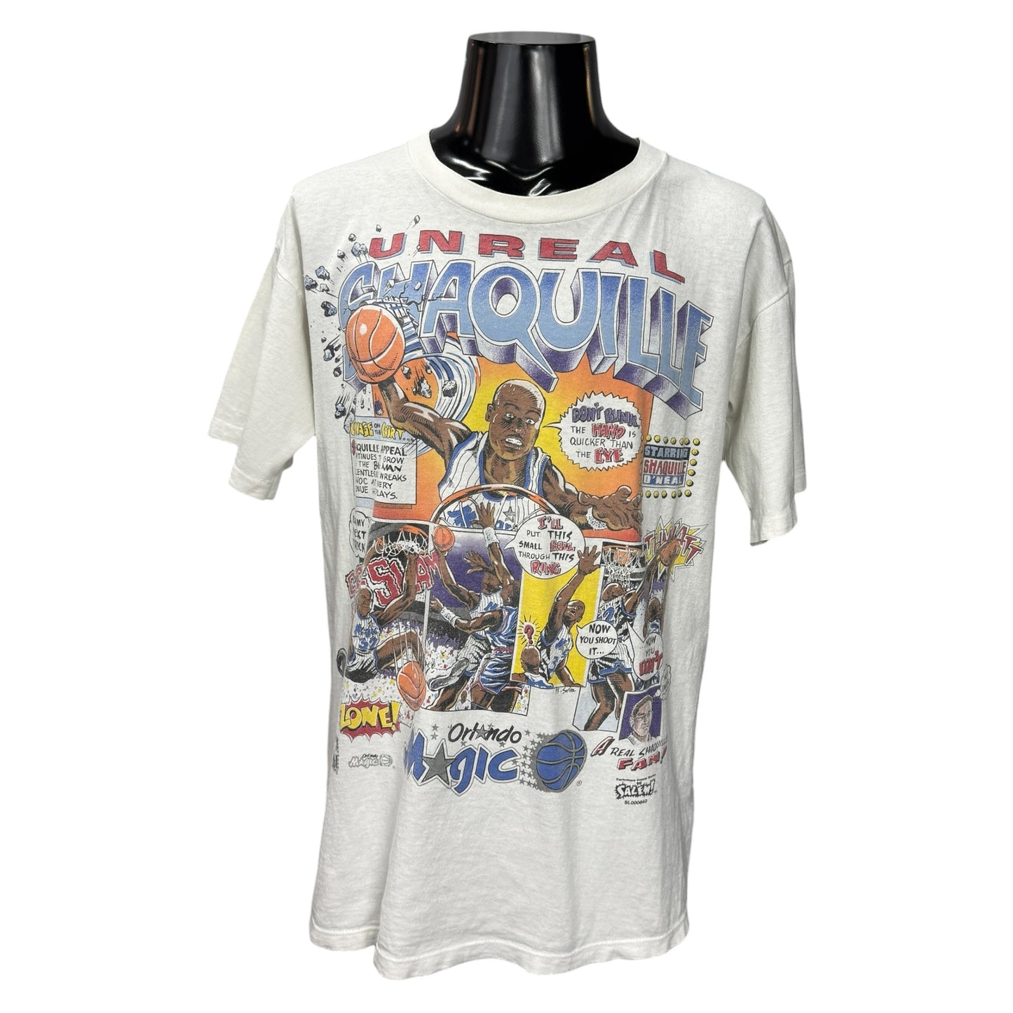 SHAQUILLE O'NEAL 90s Vintage Unreal Shaq Salem Size M