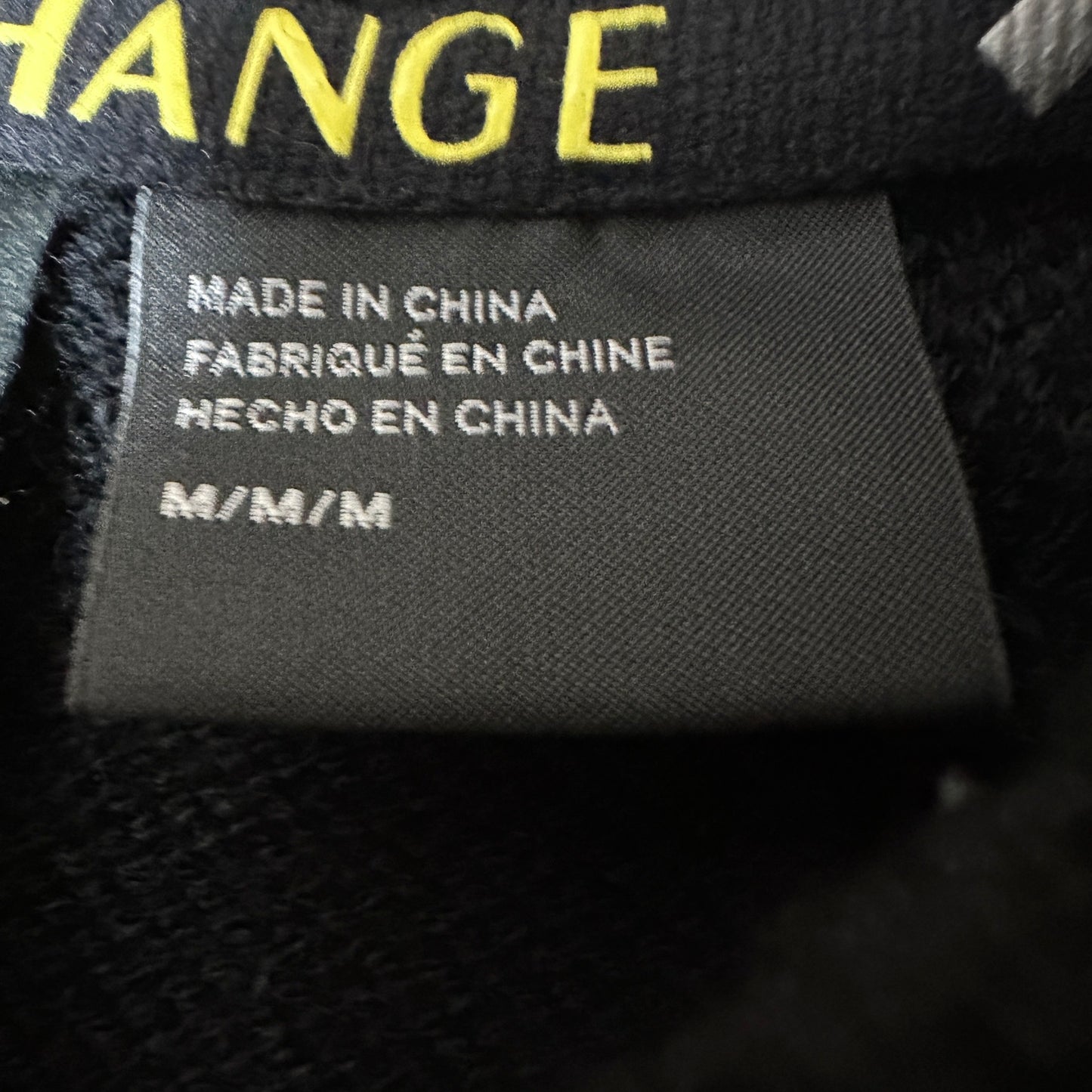 Armani Exchange Black Wool Logo Crewneck Sweater