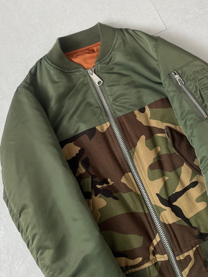 Swagger Multi Camo Nylon Jacket Size M
