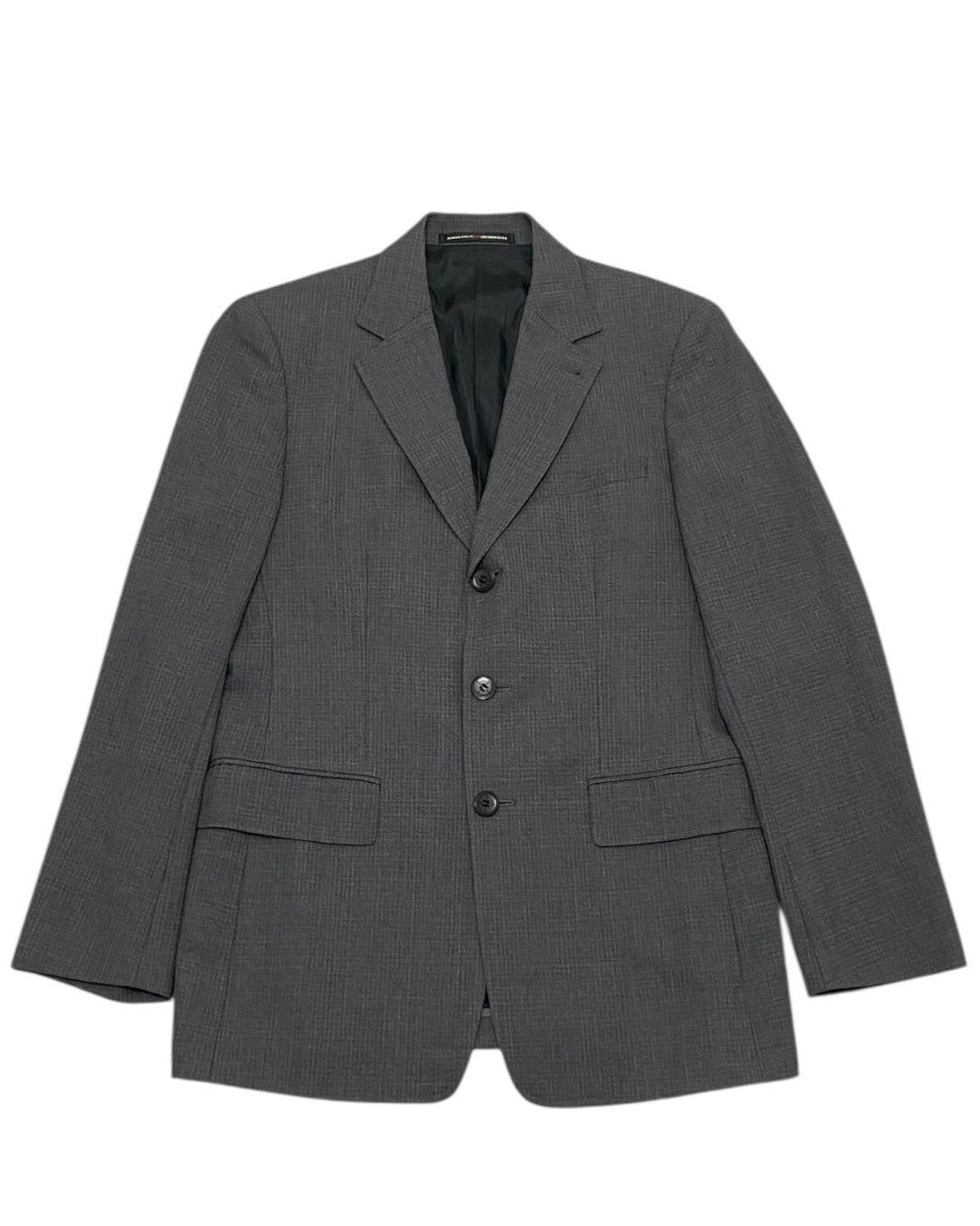 Gaultier Homme Objet Grey 3-Button Blazer