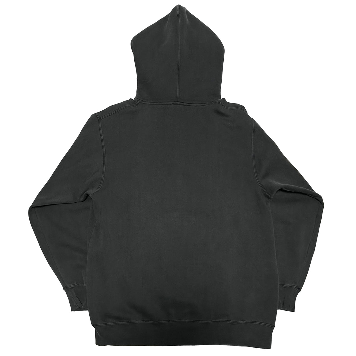 STUSSY 2000s Faded Logo Hoodie Black Size S