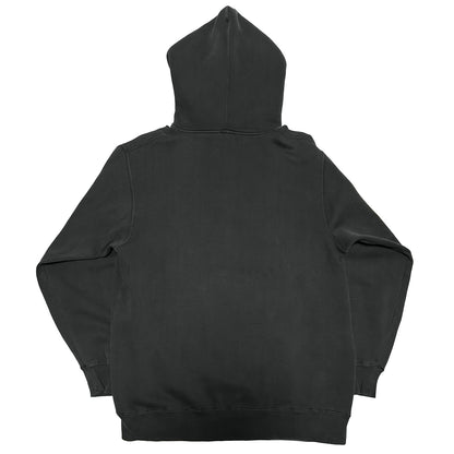 STUSSY 2000s Faded Logo Hoodie Black Size S