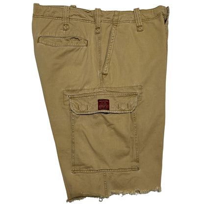 Abercrombie & Fitch A&F DISTRESSED CARGO SHORTS Size 36