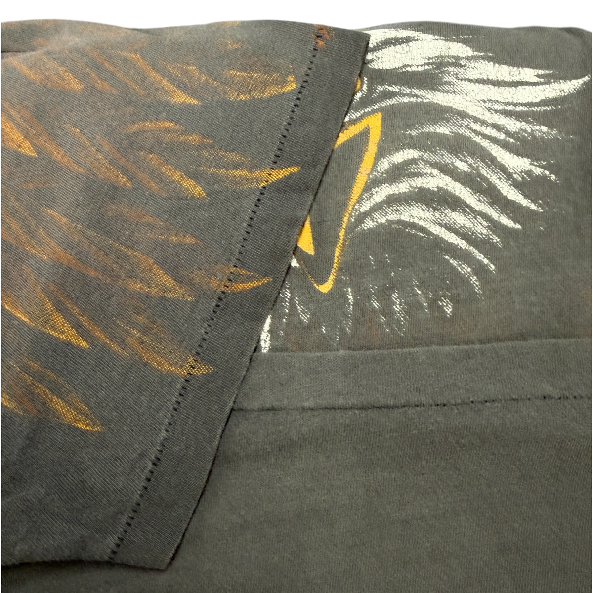 HARLEY-DAVIDSON 80s 3D Eagle All Over Print T-Shirt Size XL