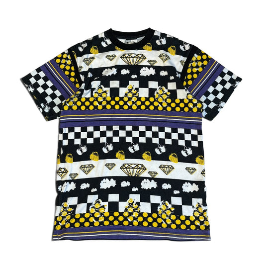 UNDERCOVER 01AW D.A.V.F All-Over Print T-Shirt