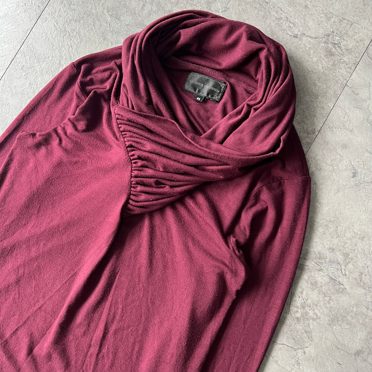 Murder License Deformation Turtleneck Size 44