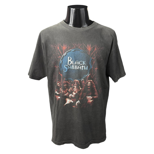 BLACK SABBATH 90s Vintage Reunion Tour Tee Black Size L