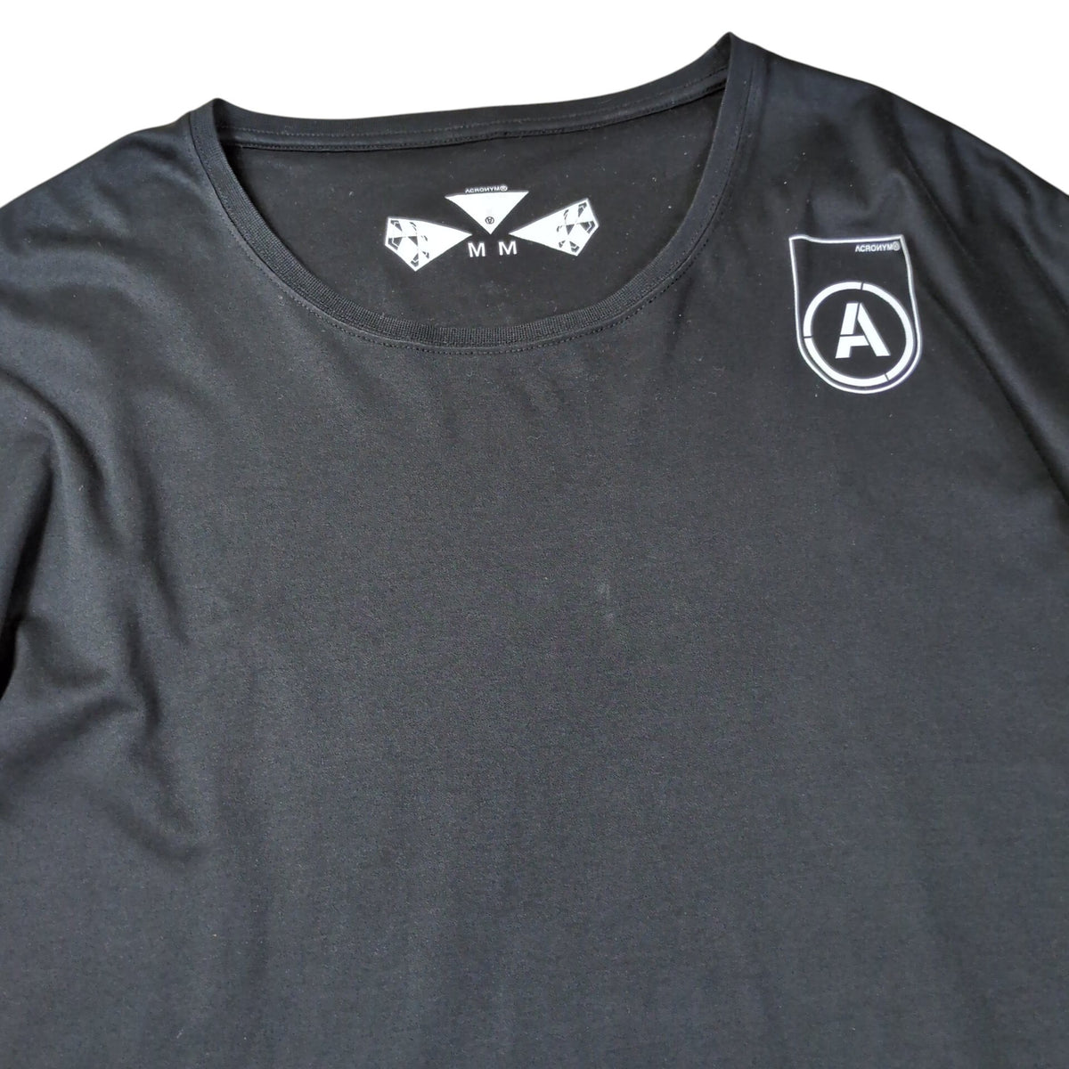 Acronym 24SS Mercerized S/S Tee Black Size M