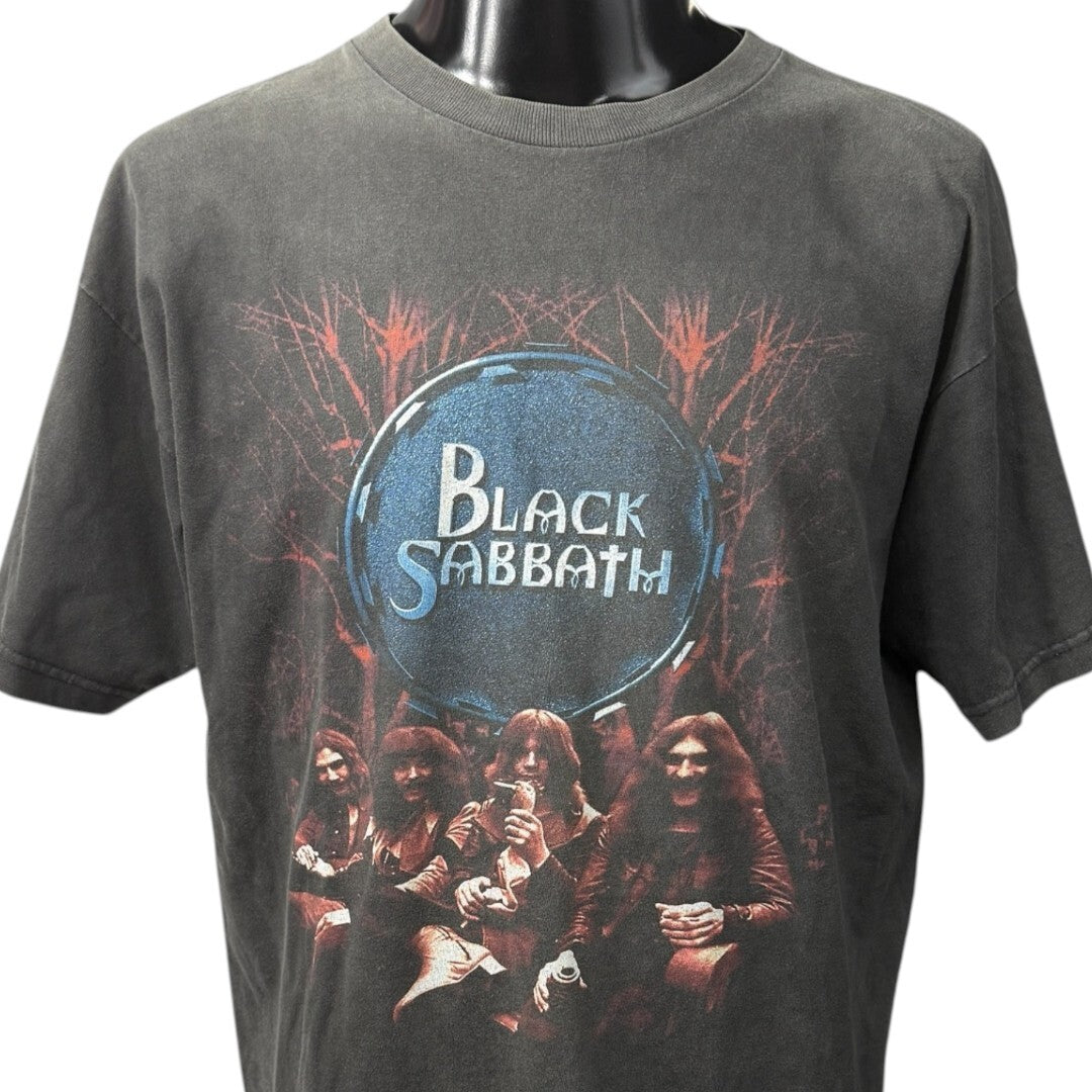 BLACK SABBATH 90s Vintage Reunion Tour Tee Black Size L