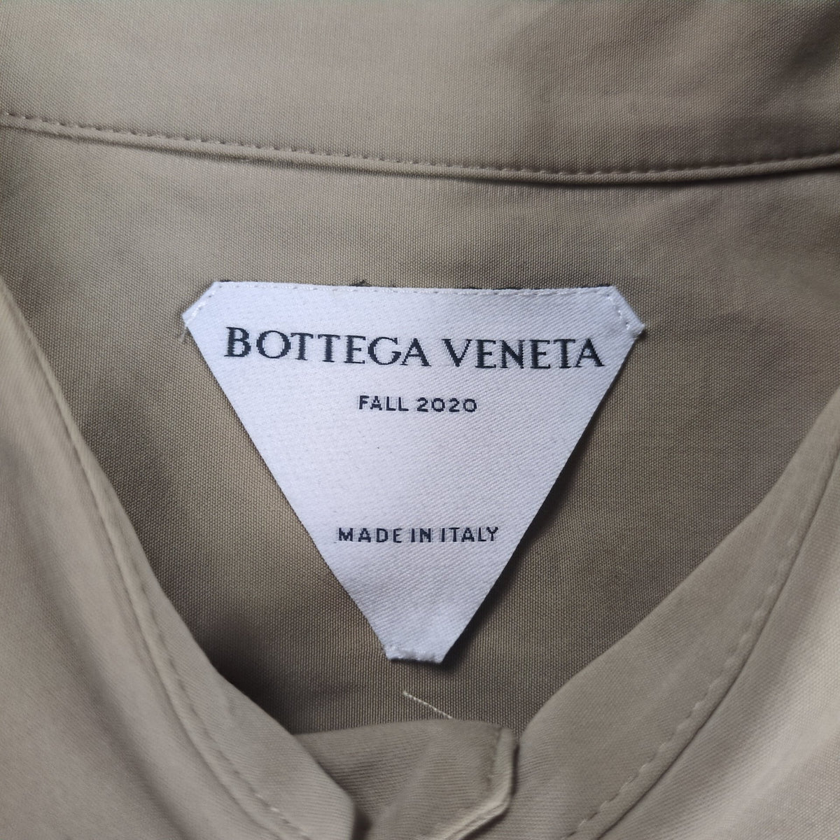 Bottega Veneta Deformed Lace Up Oversized L/S Shirt Size 38