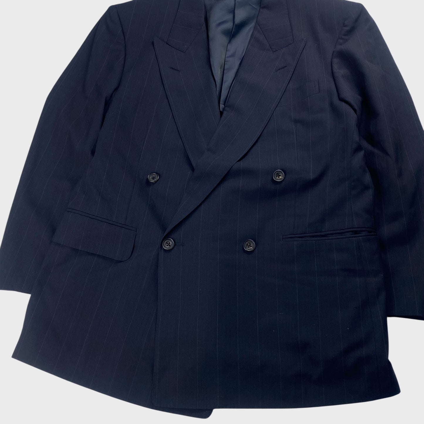 Burberrys' 90s Tailored Jacket Blue Size L