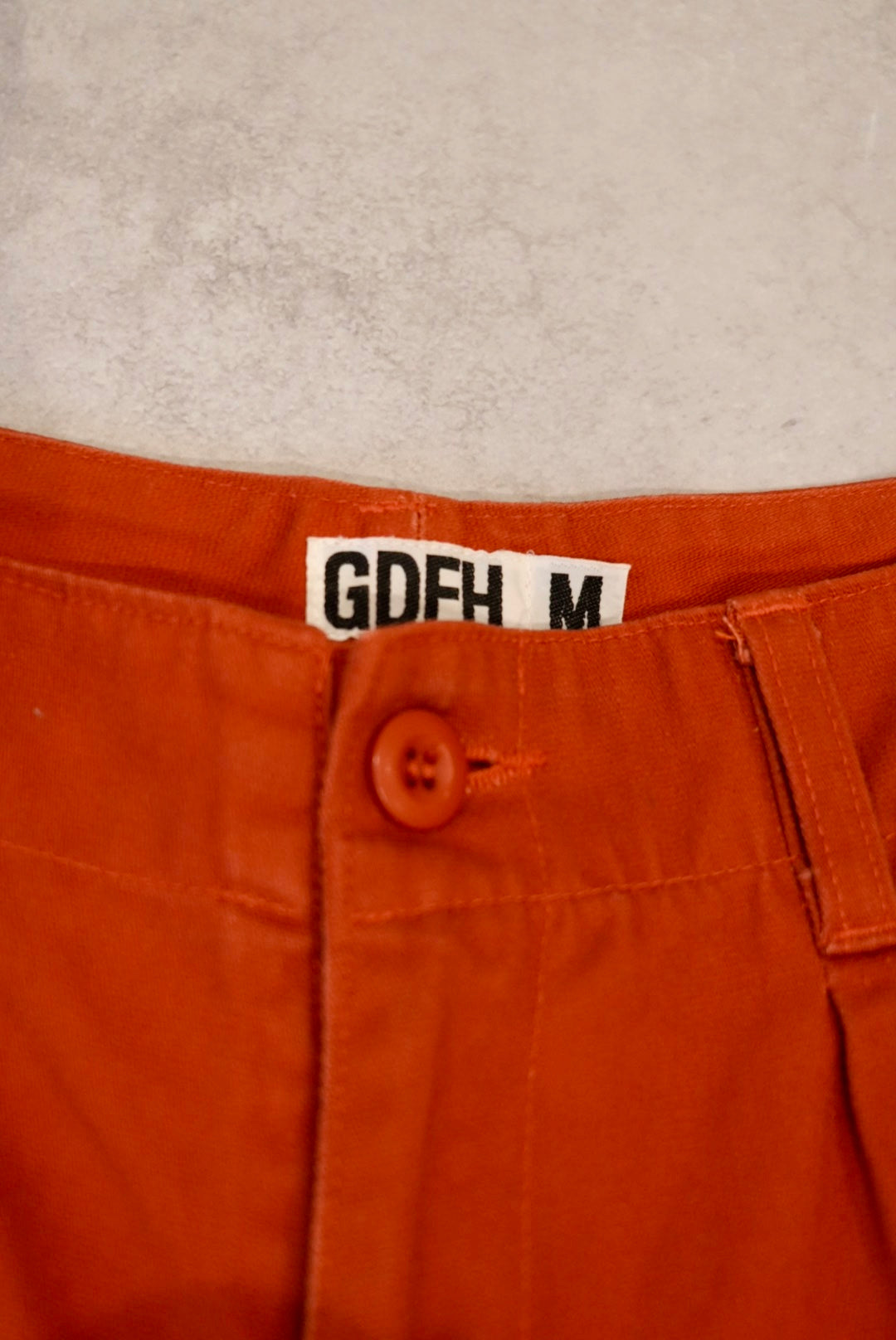 GOOD ENOUGH 90s 00s Cropped Pants Orange Size 32