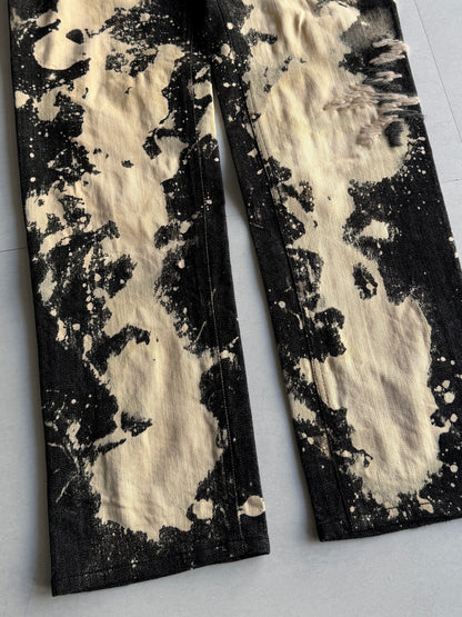 MILKBOY Bleached Splatter Denim Jeans
