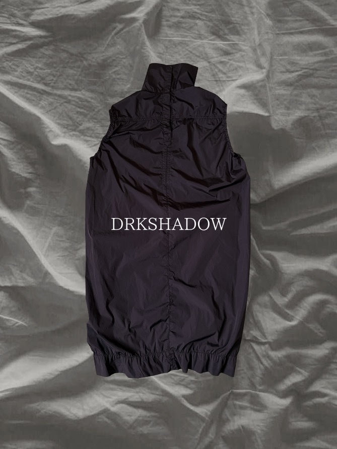 Rick Owens DRKSHDW DRKSHADOW AW13 High-Neck Shirring Size S