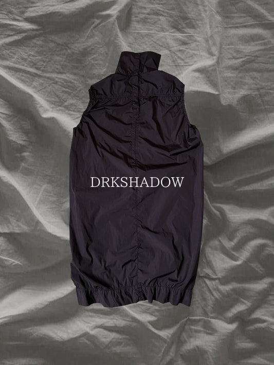 Rick Owens DRKSHDW DRKSHADOW AW13 High-Neck Shirring Size S