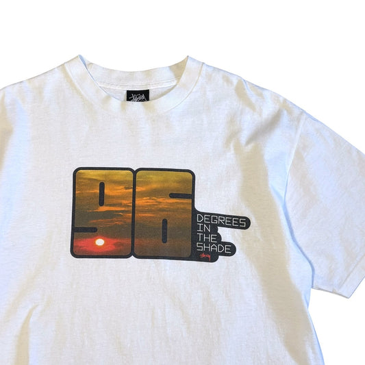 Stussy 00s "96" Sunset Graphic T-Shirt Size M