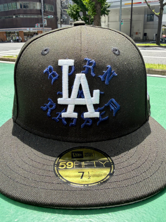 Born x Raised x LA Dodgers New Era 59FIFTY Black