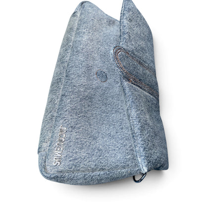 JACQUEMUS Le Bambimou Denim Padded Bag