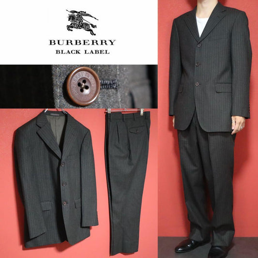BURBERRY BLACK LABEL Wool 3-Button Suit Jacket