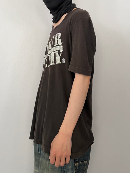 Diet Butcher Slim Skin Black Message T-Shirt Size 1