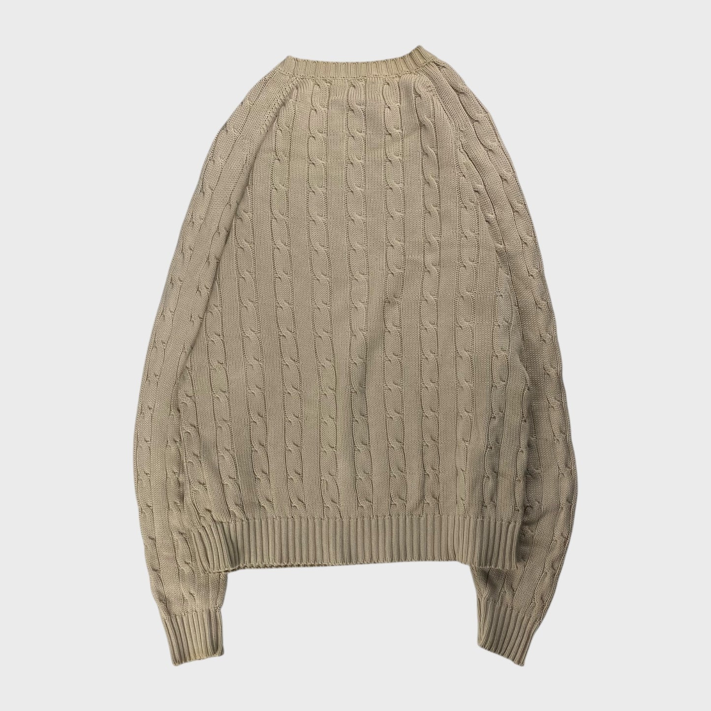 Lands' End 90s Cotton Knit Sweater Size M