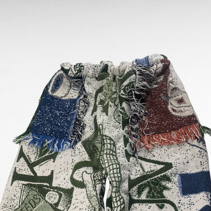unknown Rug Mat Shorts Wide Shorts Size ML
