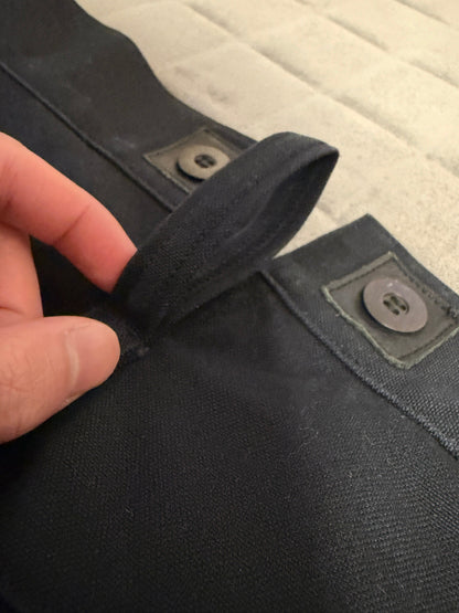 JUNYA WATANABE MAN AW12 Corduroy Trim Pants Black Size XS