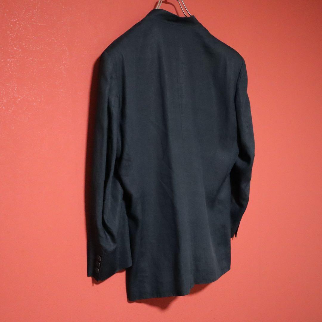 ISSEY MIYAKE 93SS Mao Collar Linen Oversized Blazer Size S