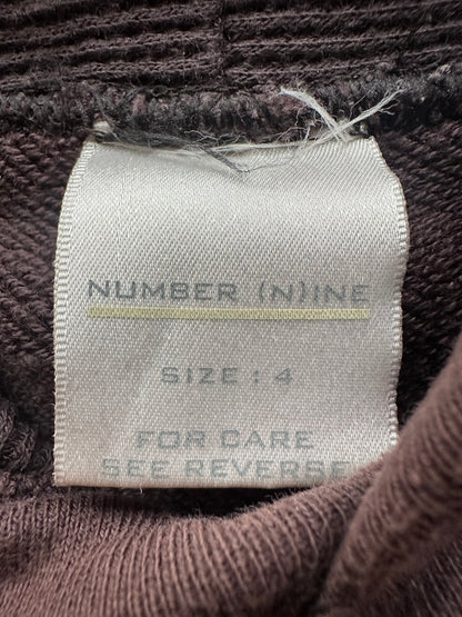 Number (N)ine Number (N)ine Giovani Graphic Brown Hoodie Size L